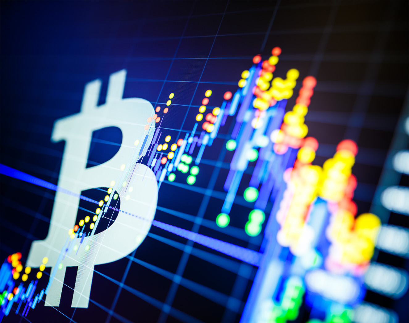 The Bitcoin symbol